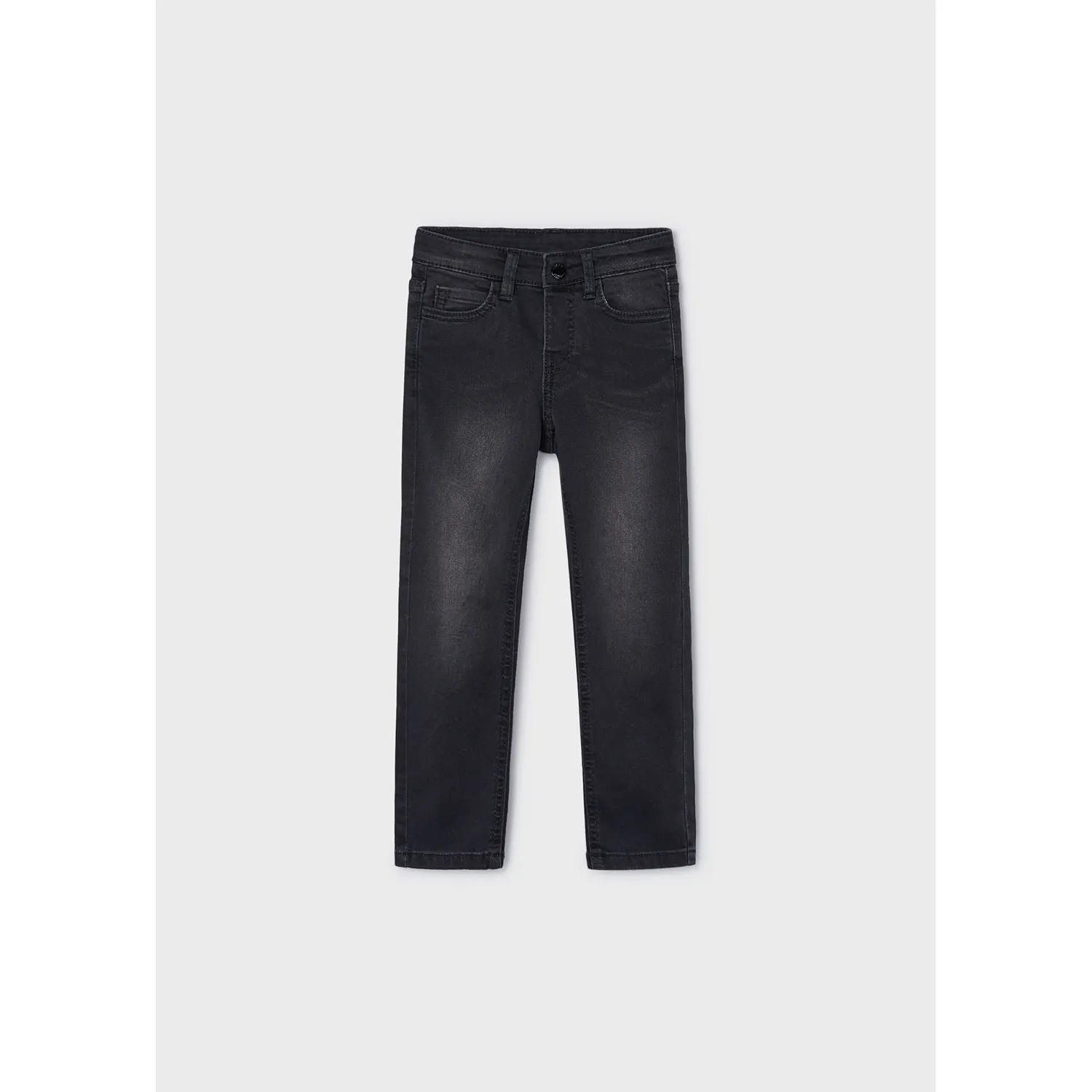 BLACK DENIM PANT SLIM FIT / 504-040