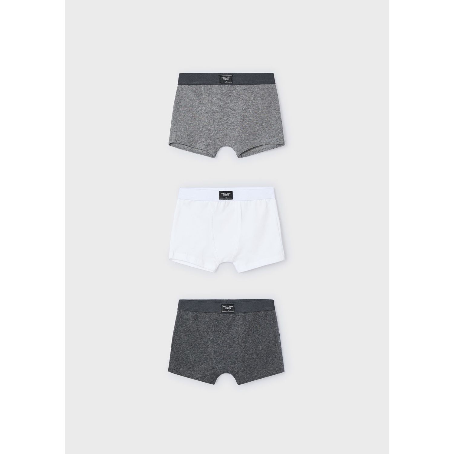 3PC GREY OR WHITE BOXER SHORTS SET / 10788-048