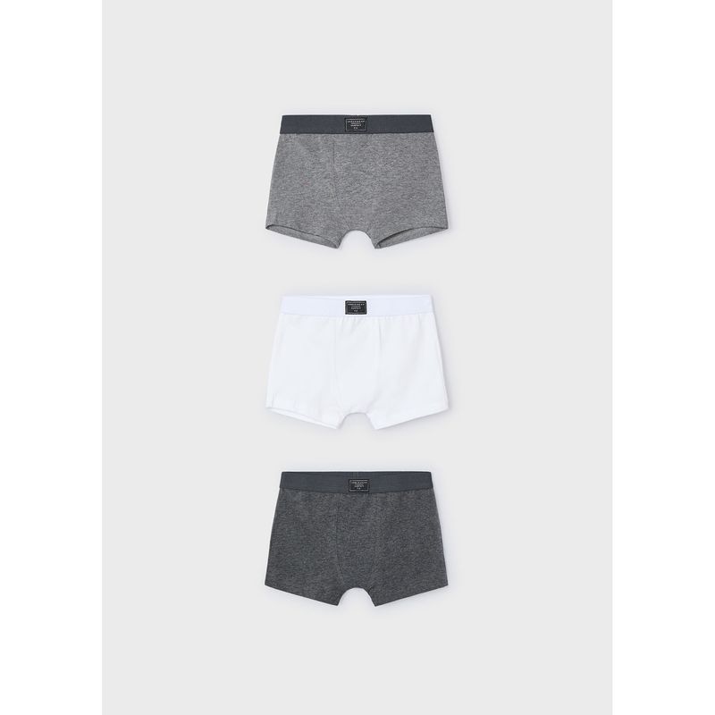 3PC GREY OR WHITE BOXER SHORTS SET / 10788-048
