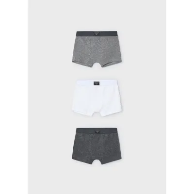 3PC GREY OR WHITE BOXER SHORTS SET / 10788-048