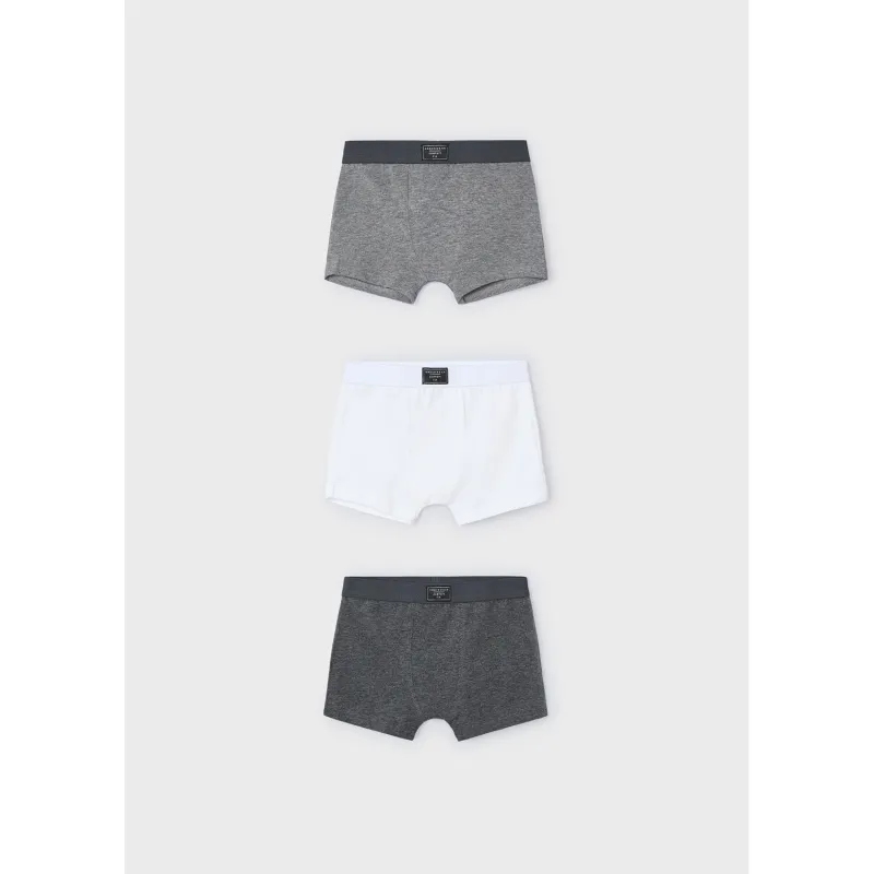 3PC GREY OR WHITE BOXER SHORTS SET / 10788-048