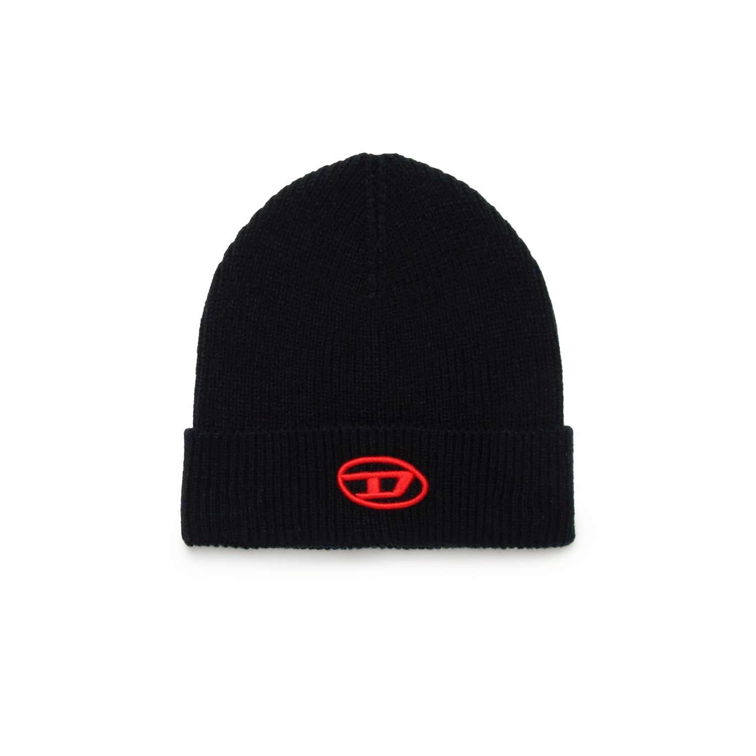 BLACK KNIT HAT UNISEX / J01610-K9002
