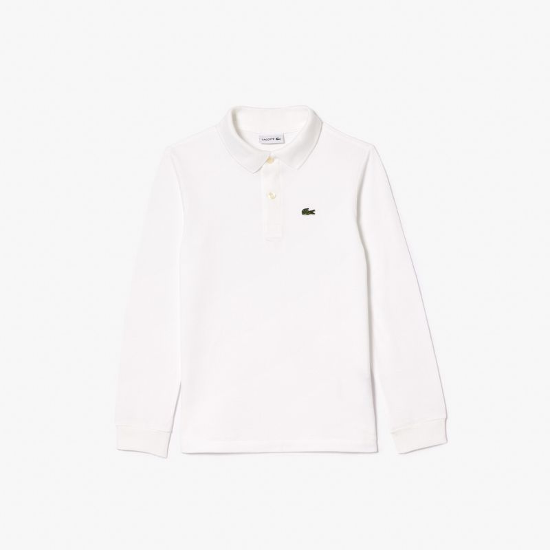 OFF WHITE POLO TOP -LONG SLEEVE / PJ8915-001