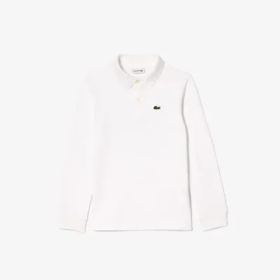OFF WHITE POLO TOP -LONG SLEEVE / PJ8915-001