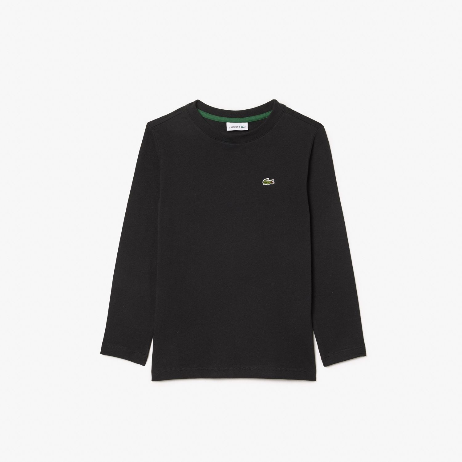 BLACK TSHIRT LONG SLEEVE / TJ1123-031