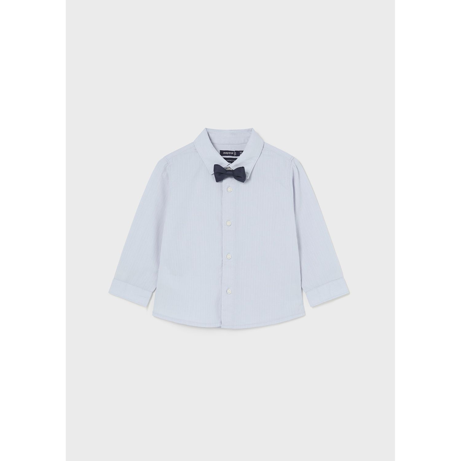 SKYBLUE SHIRT & TIE LONG SLEEVE DRESSY / 2189-053