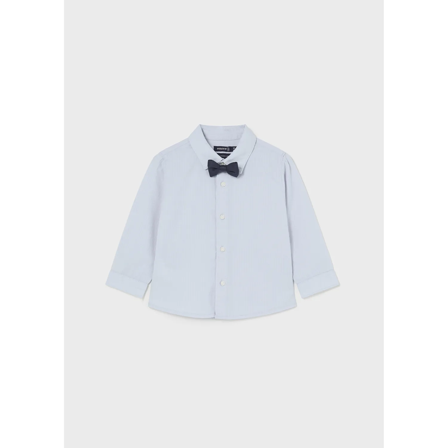 SKYBLUE SHIRT & TIE LONG SLEEVE DRESSY / 2189-053