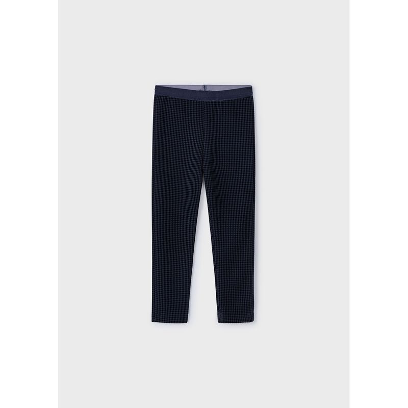 NAVY LEGGING WAFFLE PRINT / 4702-041