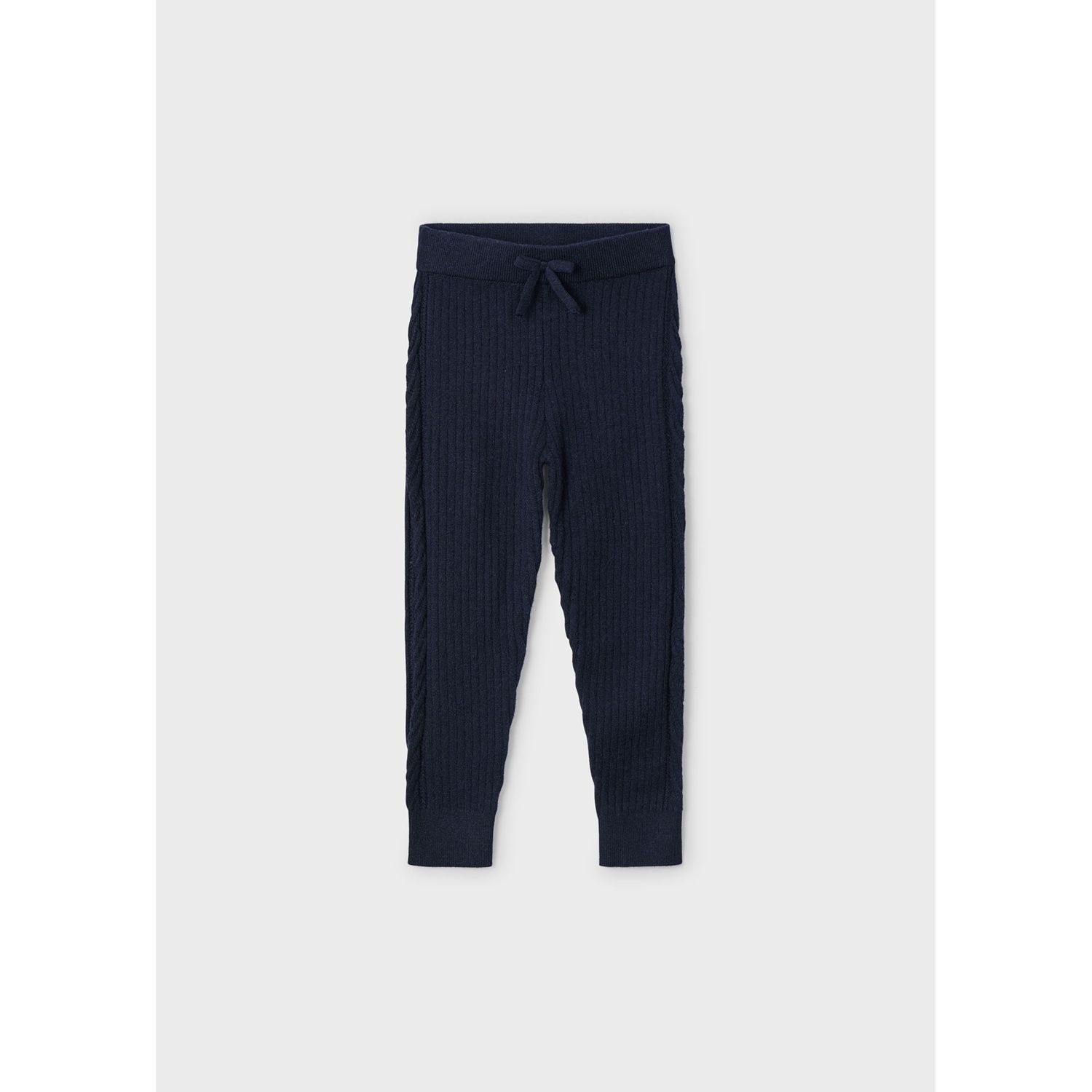 NAVY KNIT LEGGING RIBBED / 10812-054
