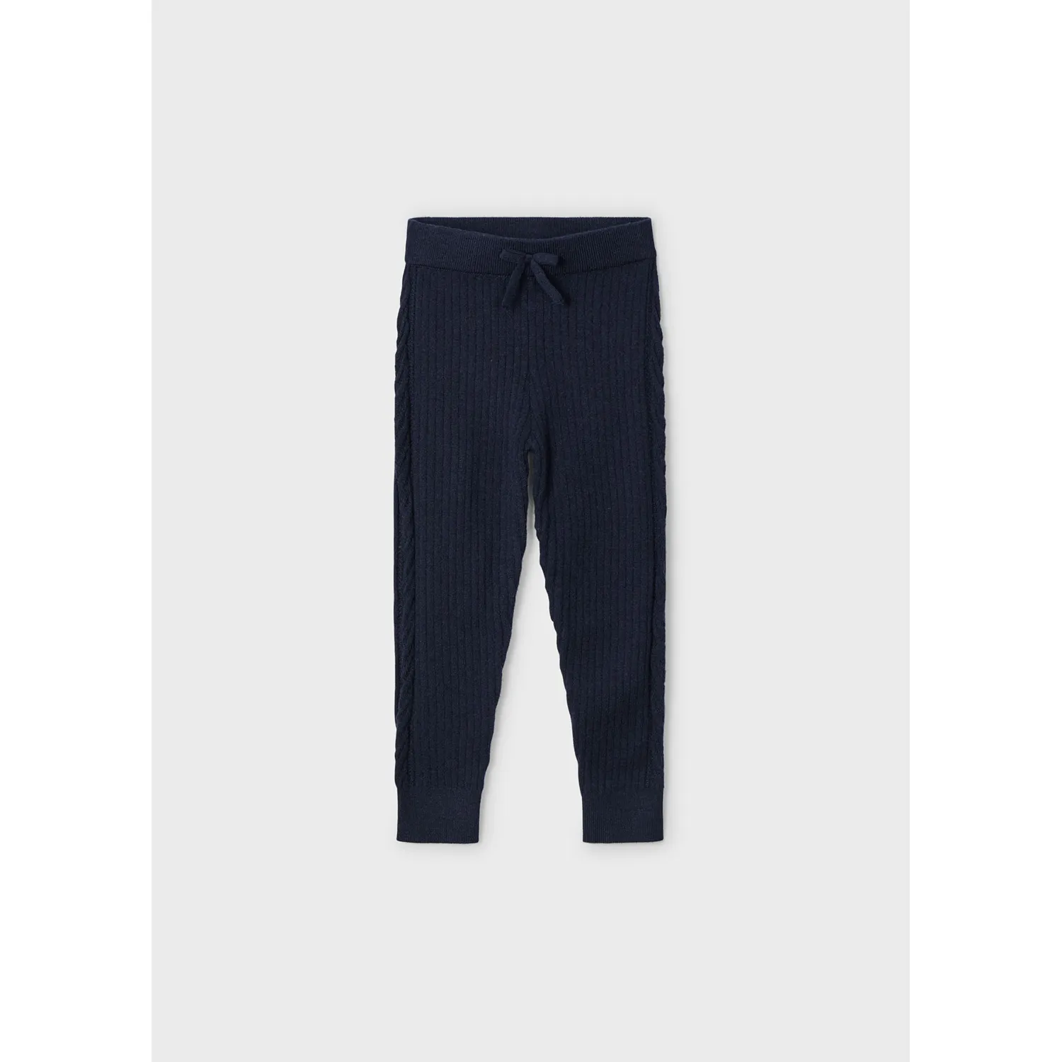 NAVY KNIT LEGGING RIBBED / 10812-054