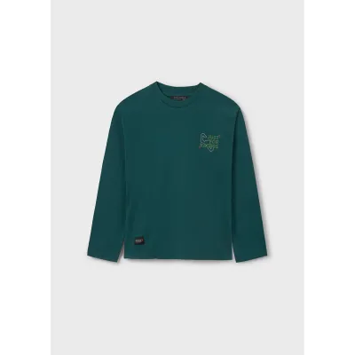 EVERGREEN TSHIRT LONG SLEEVE RACERS PRINT / 7089-050
