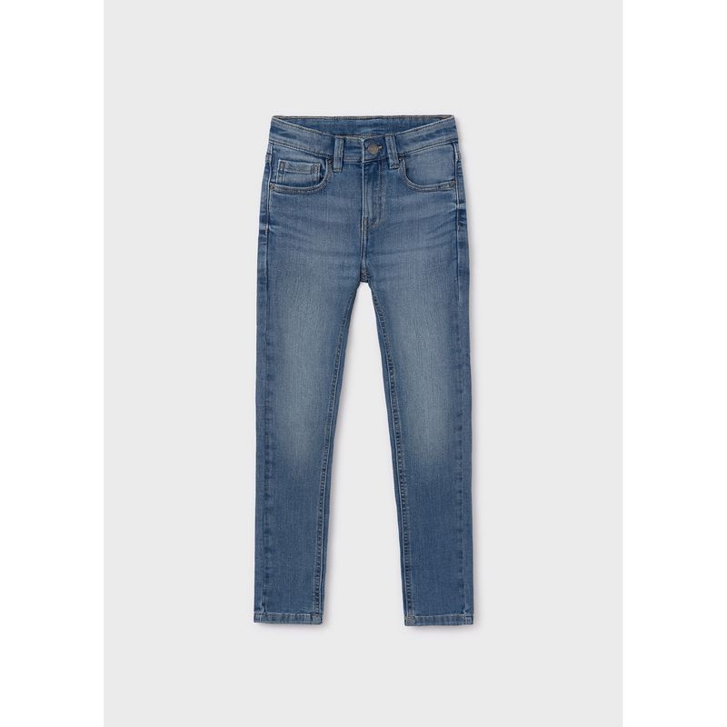 MEDIUM BLUE DENIM JEAN SLIM FIT / 516-011