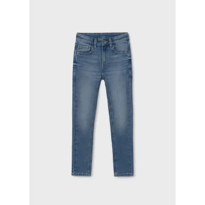 MEDIUM BLUE DENIM JEAN SLIM FIT / 516-011