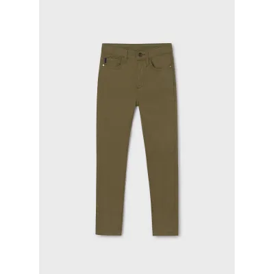 KHAKI TWILL PANT SLIM FIT / 582-021