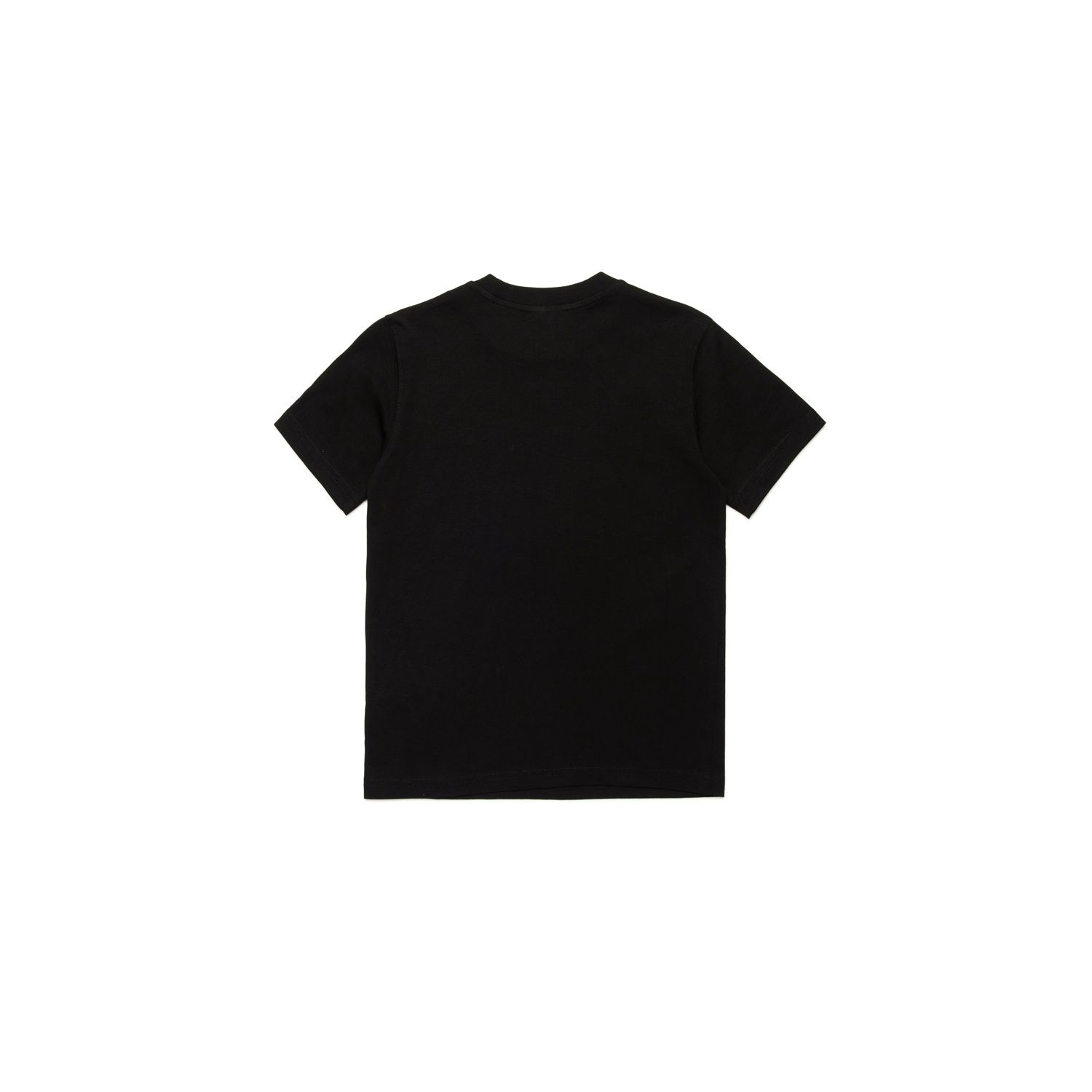BLACK TSHIRT SHORT SLEEVE RED DSL LOGO / J02237-OGRAI-K900