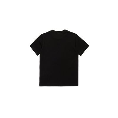 BLACK TSHIRT SHORT SLEEVE RED DSL LOGO / J02237-OGRAI-K900
