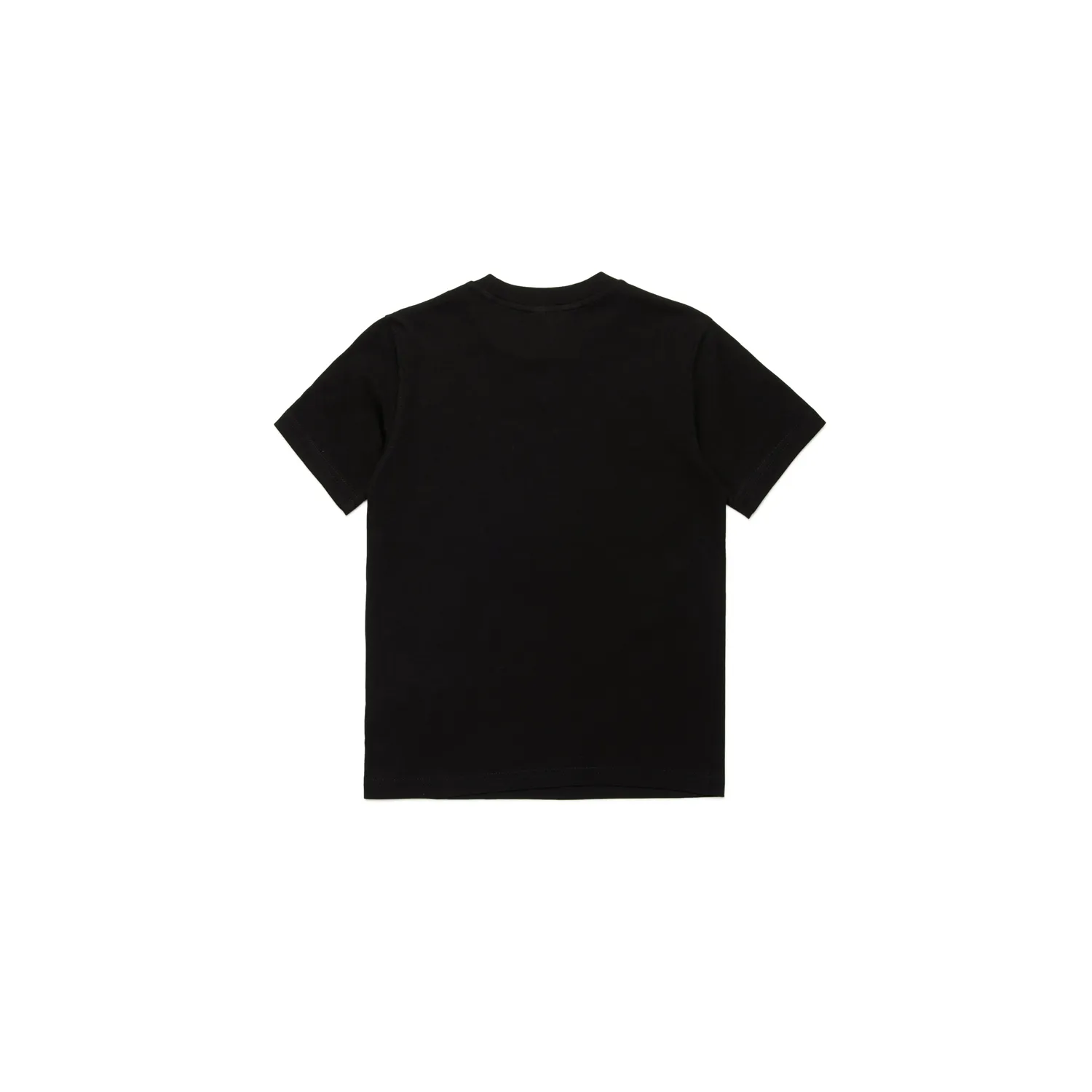BLACK TSHIRT SHORT SLEEVE RED DSL LOGO / J02237-OGRAI-K900