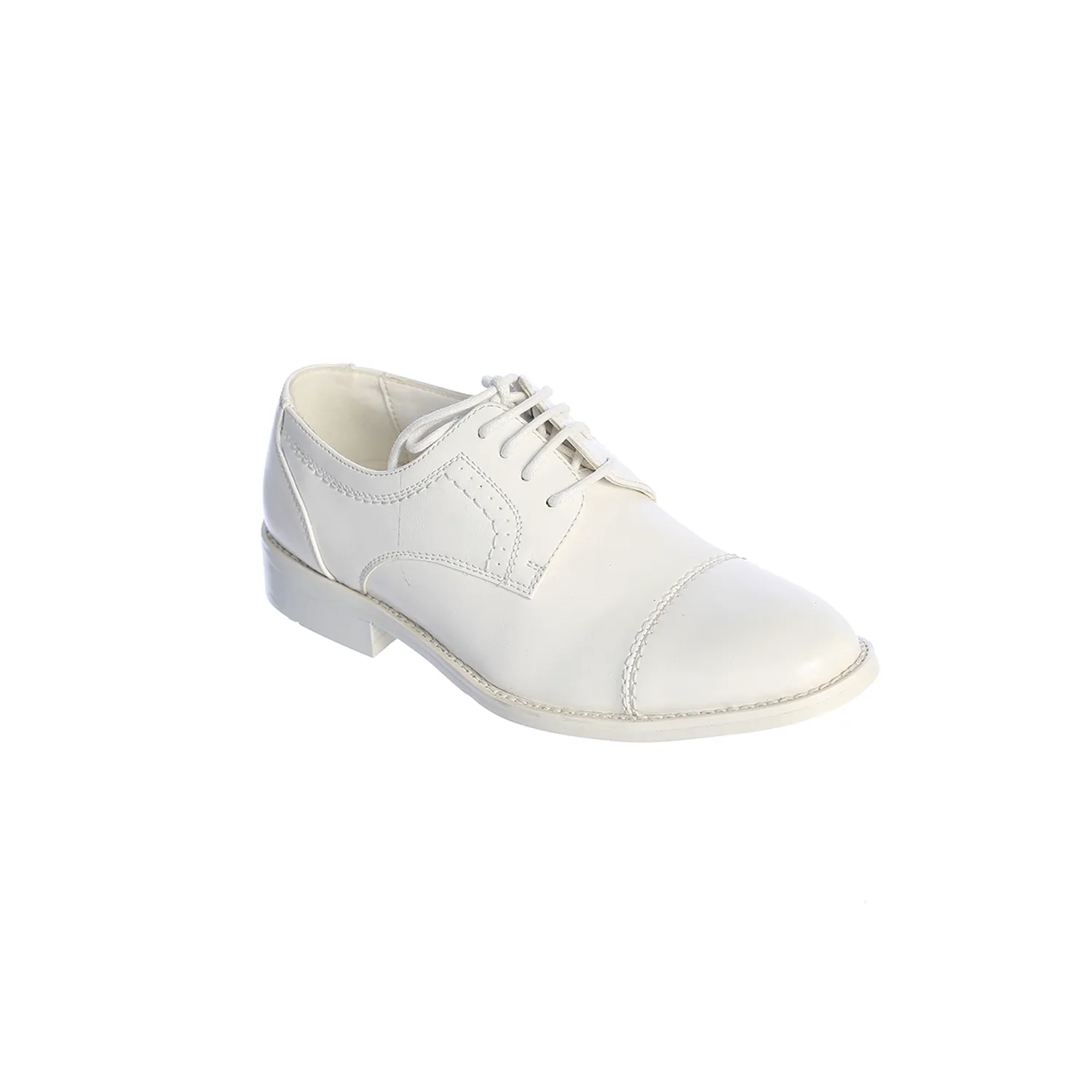 WHITE SHOE WITH LACES BOY'S / TTS131