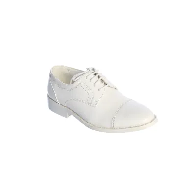 WHITE SHOE WITH LACES BOY'S / TTS131