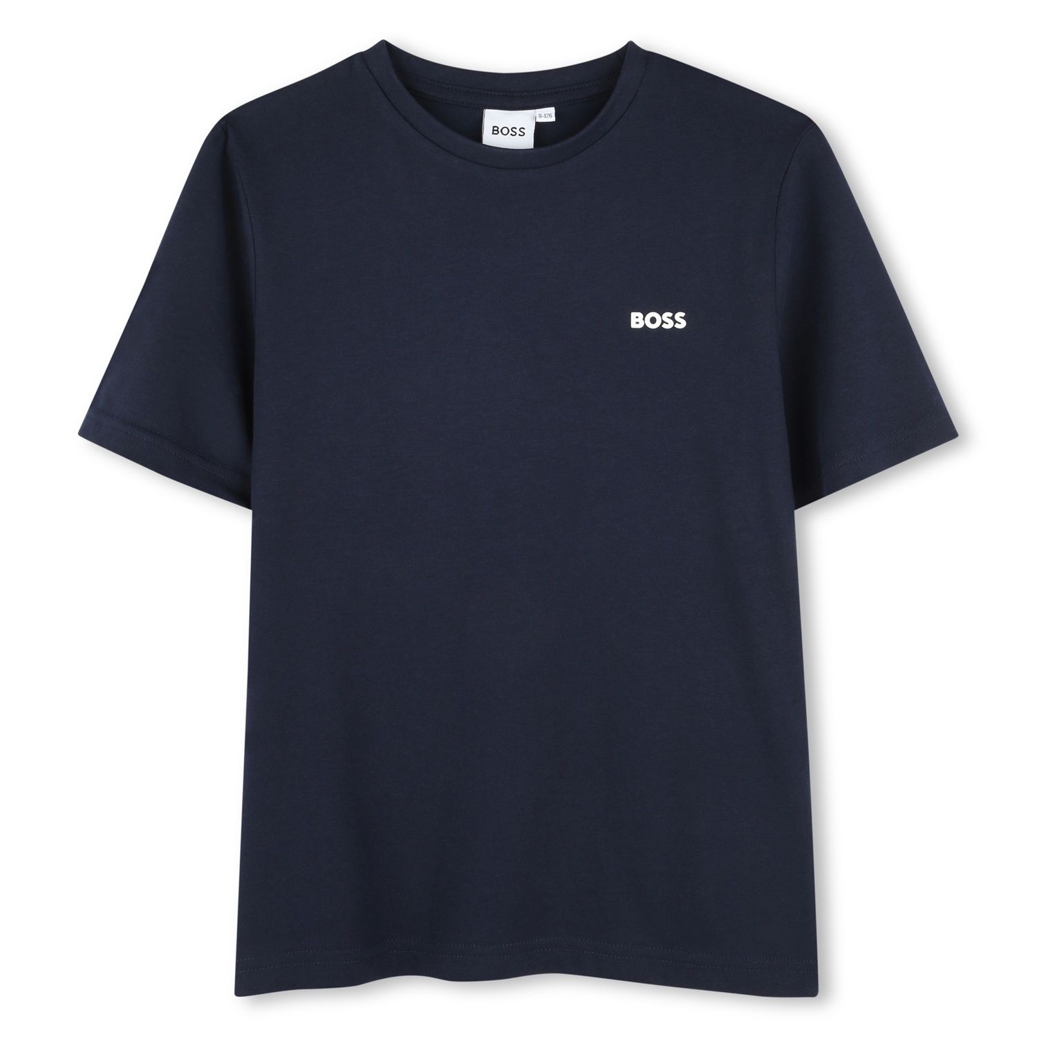 NAVY TSHIRT SHORT SLEEVE SMALL LOGO / J51619-849