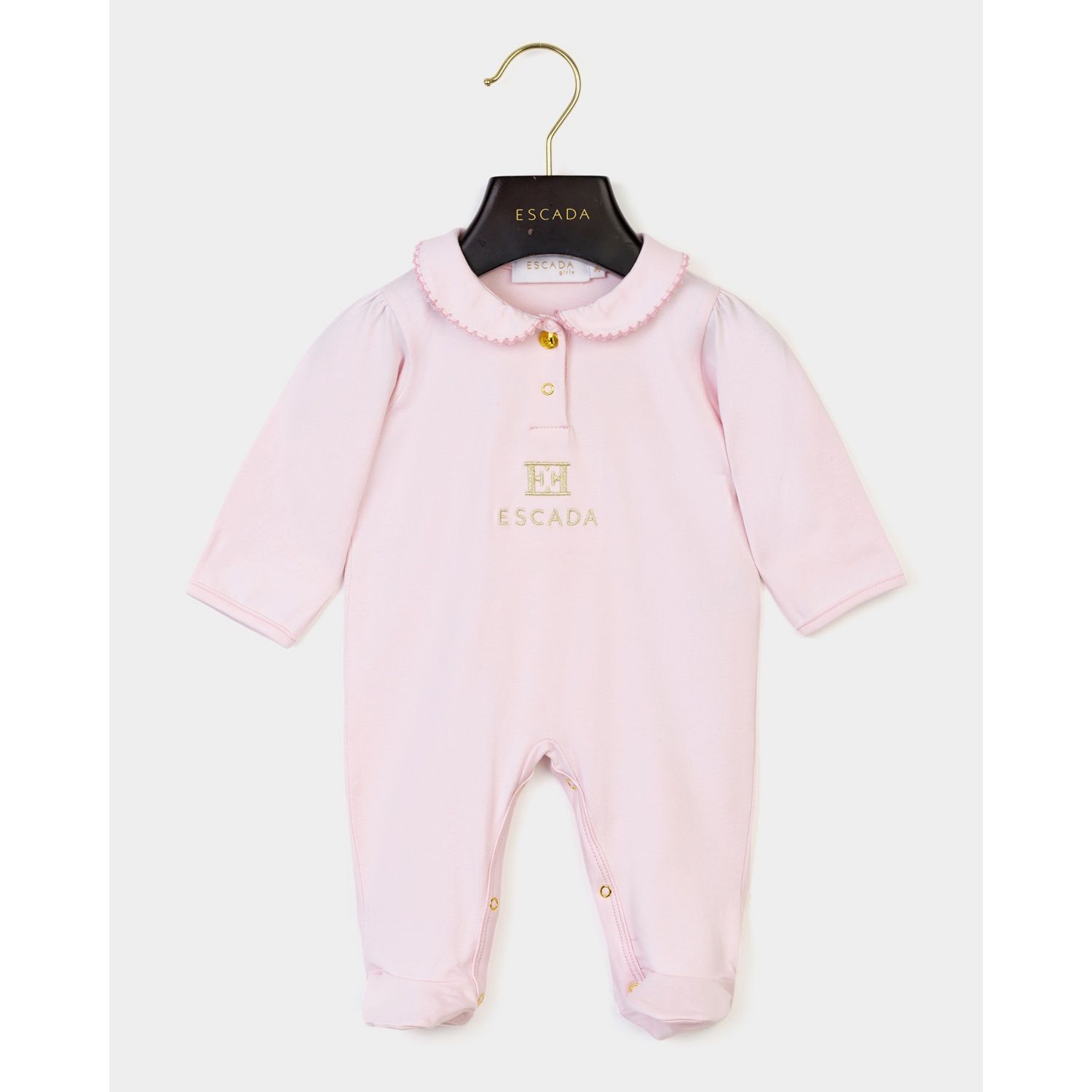 PINK POLO FOOTIE SMALL LOGO / 74217-802