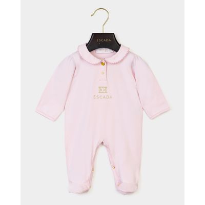 PINK POLO FOOTIE SMALL LOGO / 74217-802
