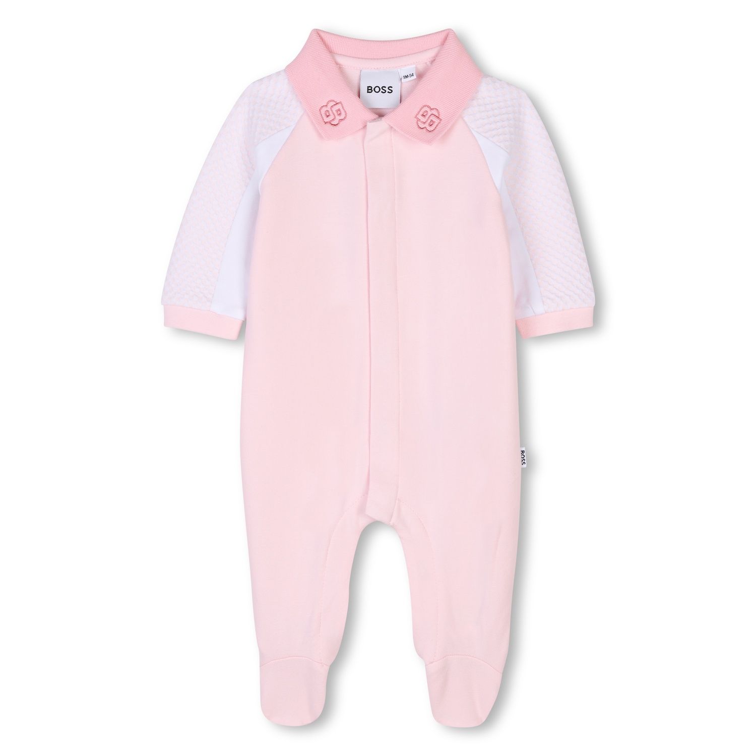 PINK SLEEPER WHITE SLEEVES FRONT CLOSURE / J52178-44L