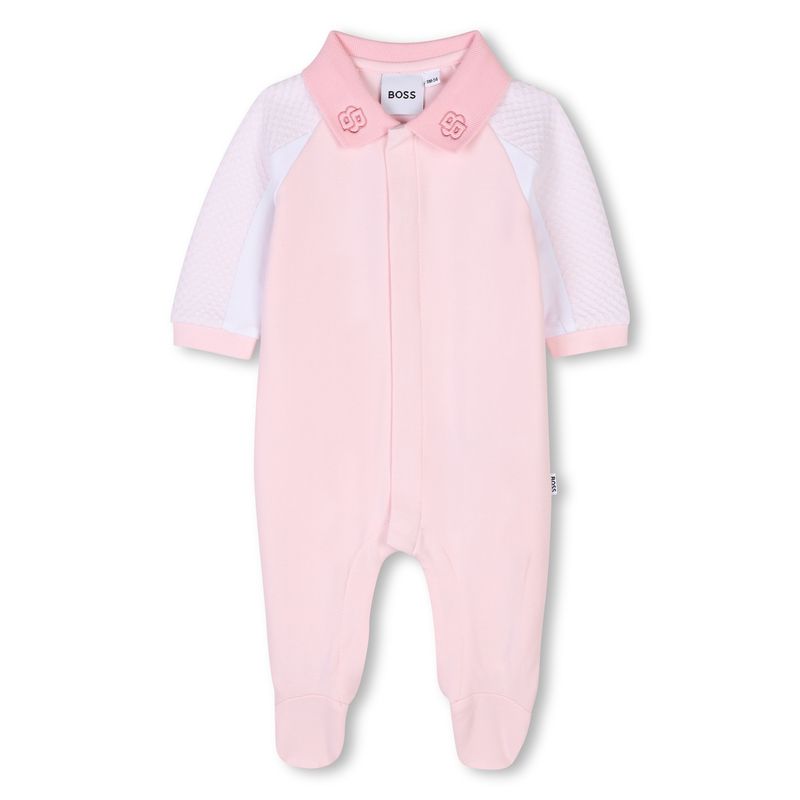 PINK SLEEPER WHITE SLEEVES FRONT CLOSURE / J52178-44L