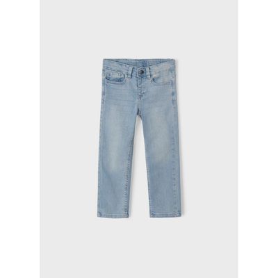 GREY BLUE DENIM PANT REGULAR FIT BASIC / 540-083