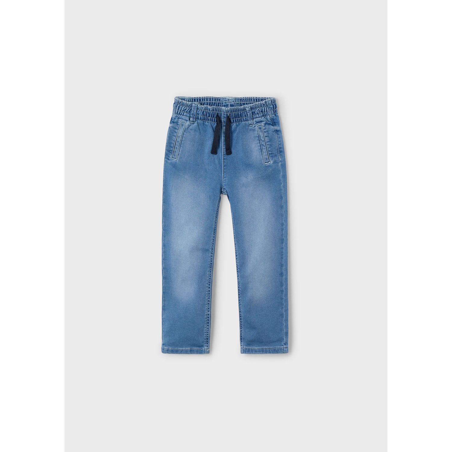 MEDIUM BLUE DENIN JOGGER PANT ELASTIC WAIST / 3564-097