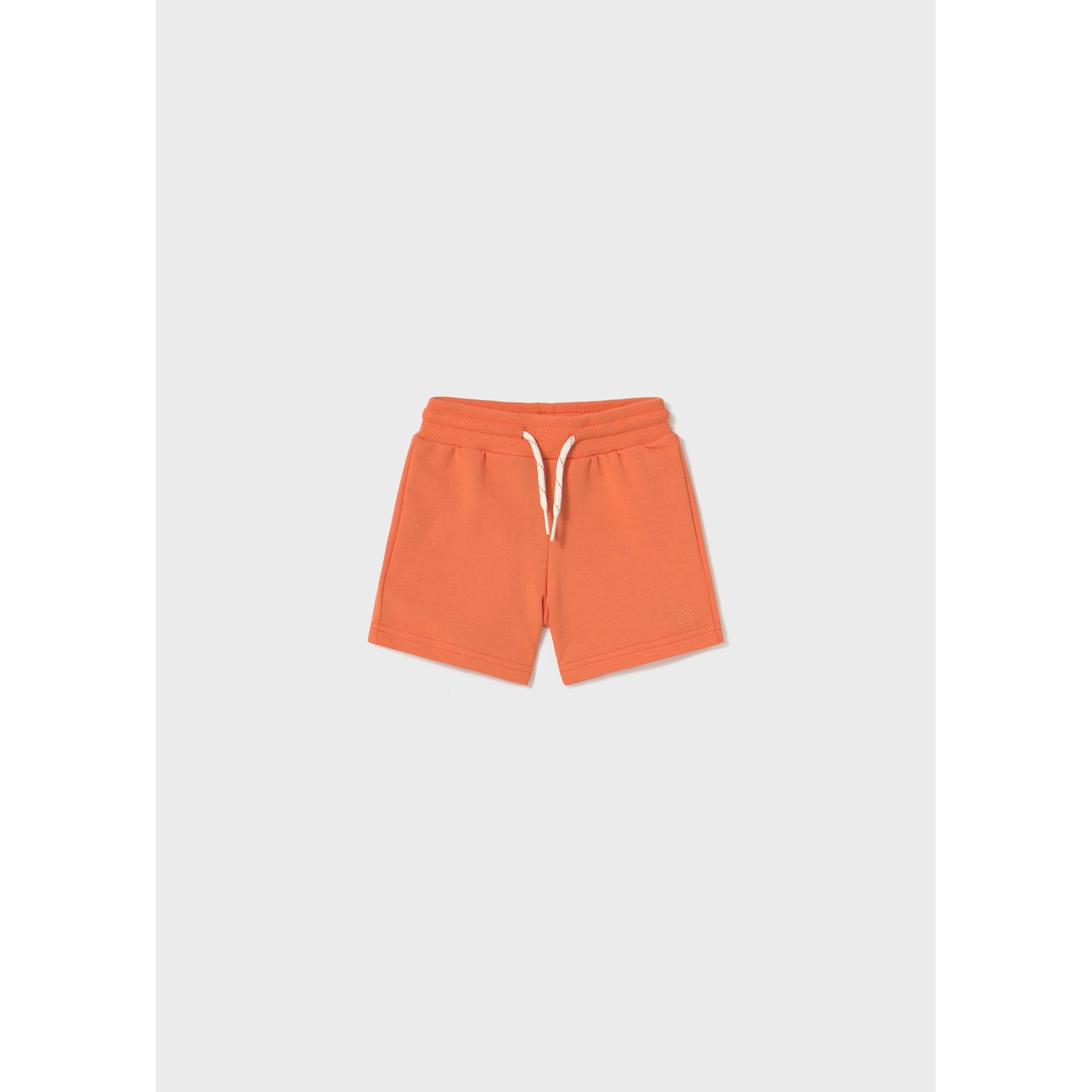 ORANGE FLEECE SHORTS BASIC / 621-074