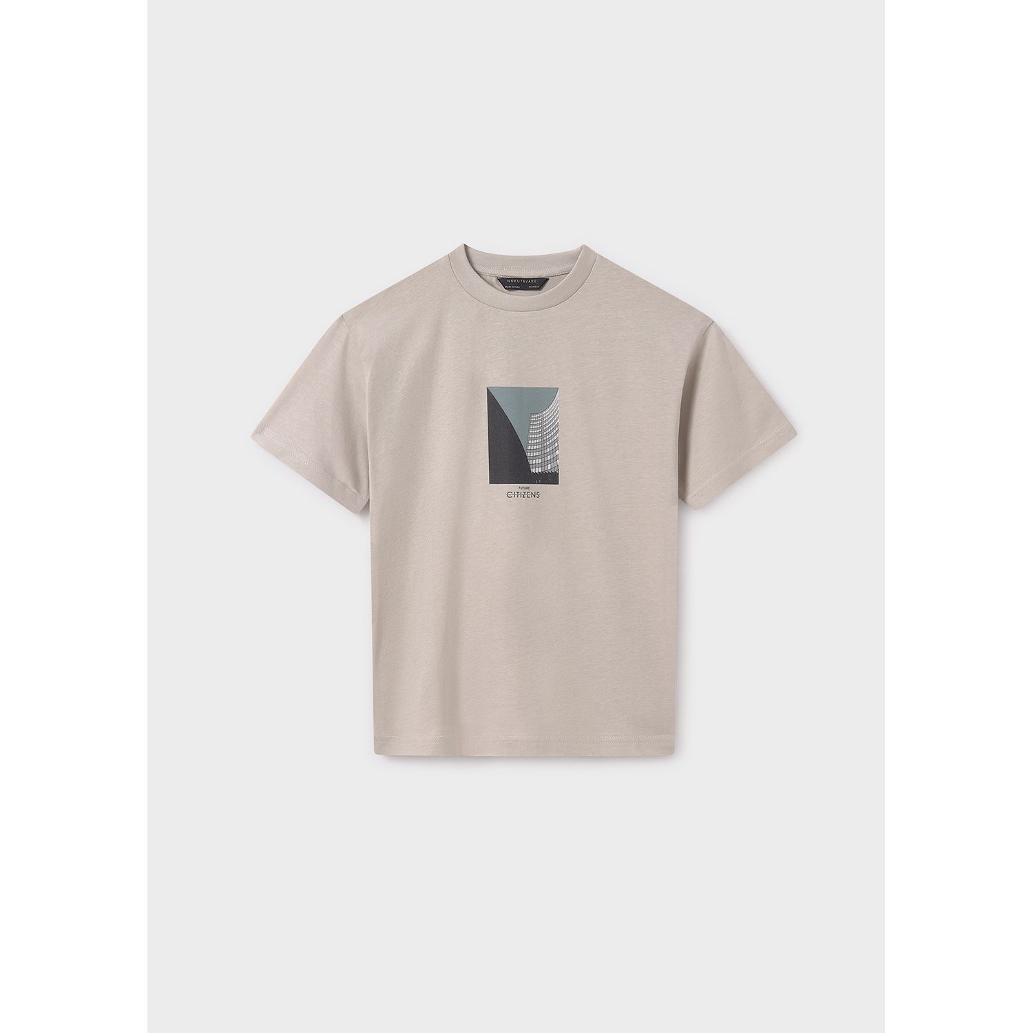 LIGHT GREY TSHIRT SHORT SLEEVE CITIZENS / 6001-085