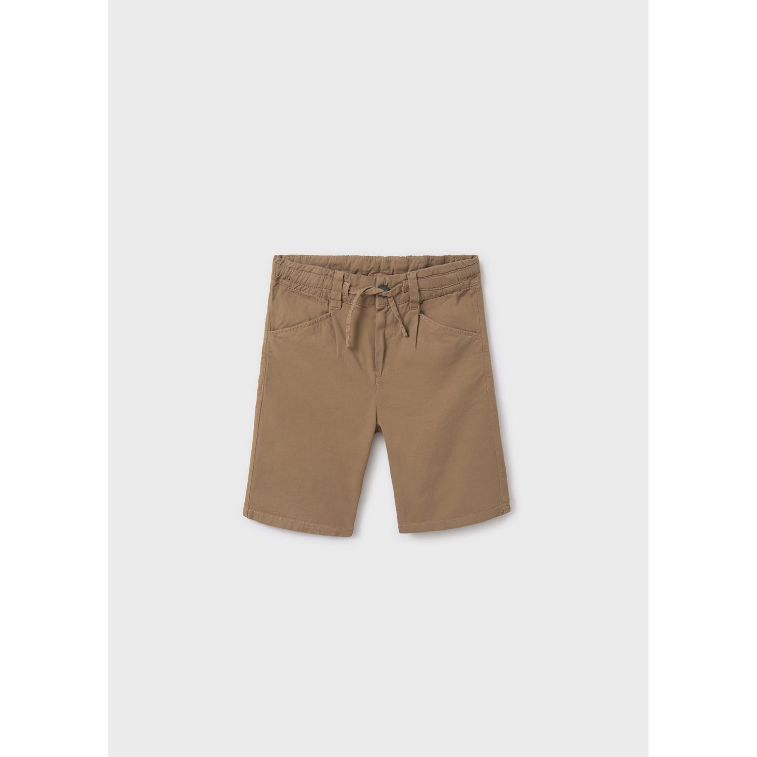 BROWN BERMUDA SHORTS CHINO RELAXED FIT / 6205-074