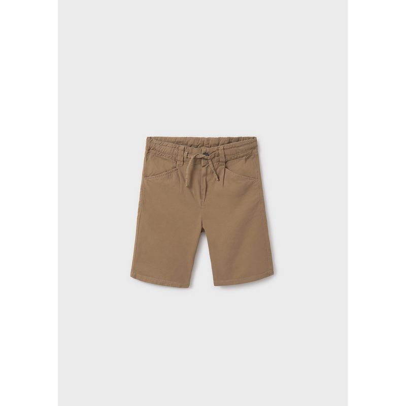 BROWN BERMUDA SHORTS CHINO RELAXED FIT / 6205-074