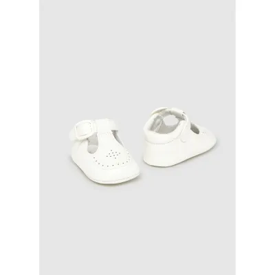 OFF WHITE SHOE BOYS PINHOLE TRIM / 9893-060