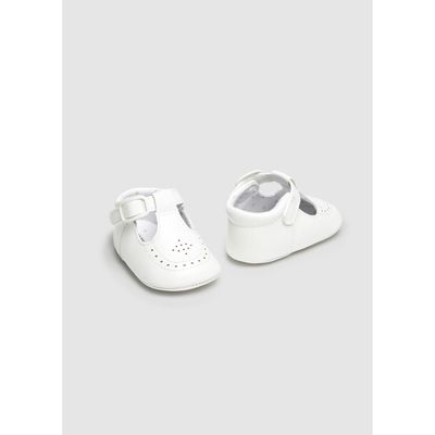 WHITE SHOE PINHOLE TRIM BOYS / 9893-062