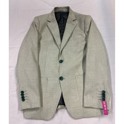 LIGHT GREEN CHAMBRAY SUIT / ST2748