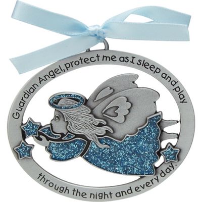 BLUE ANGEL CRIB MEDAL W/RIBBON / ABB-CM16B