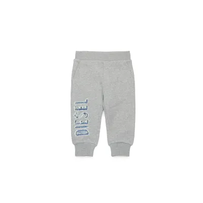 GREY SWEATPANT DENIM DSL LOGO / K00606-K963