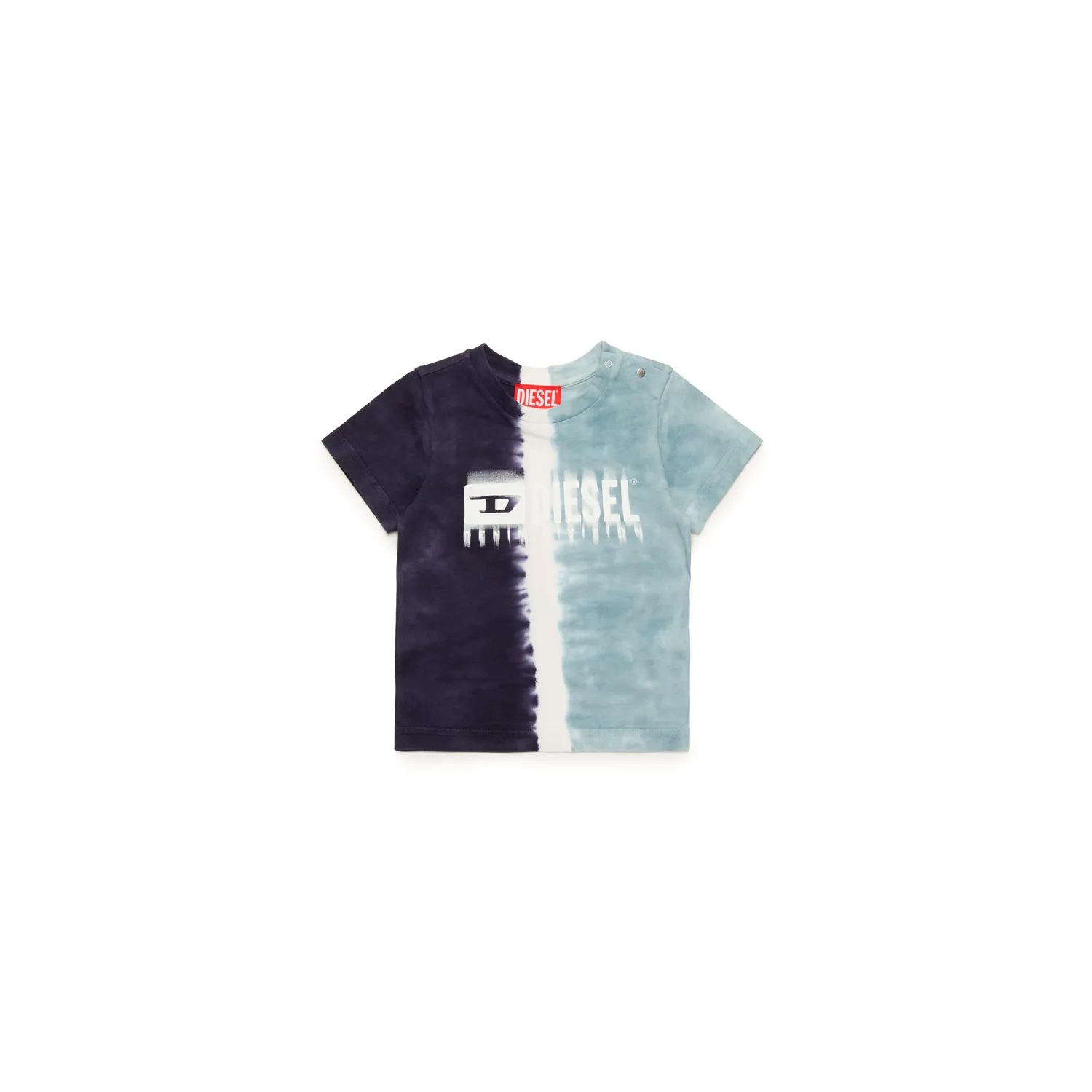 2TONE NAVY & BLUE TSHIRT SHORT SLEEVE / K00617-K80AA