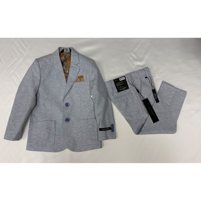 2PC CHAMBRAY BLUE SUIT SLIM FIT / 5470