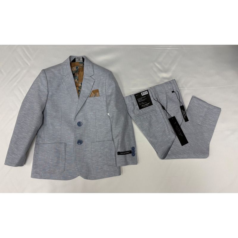 2PC CHAMBRAY BLUE SUIT SLIM FIT / 5470 2PC CHAMBRAY BLUE SUIT SLIM FIT / 5470