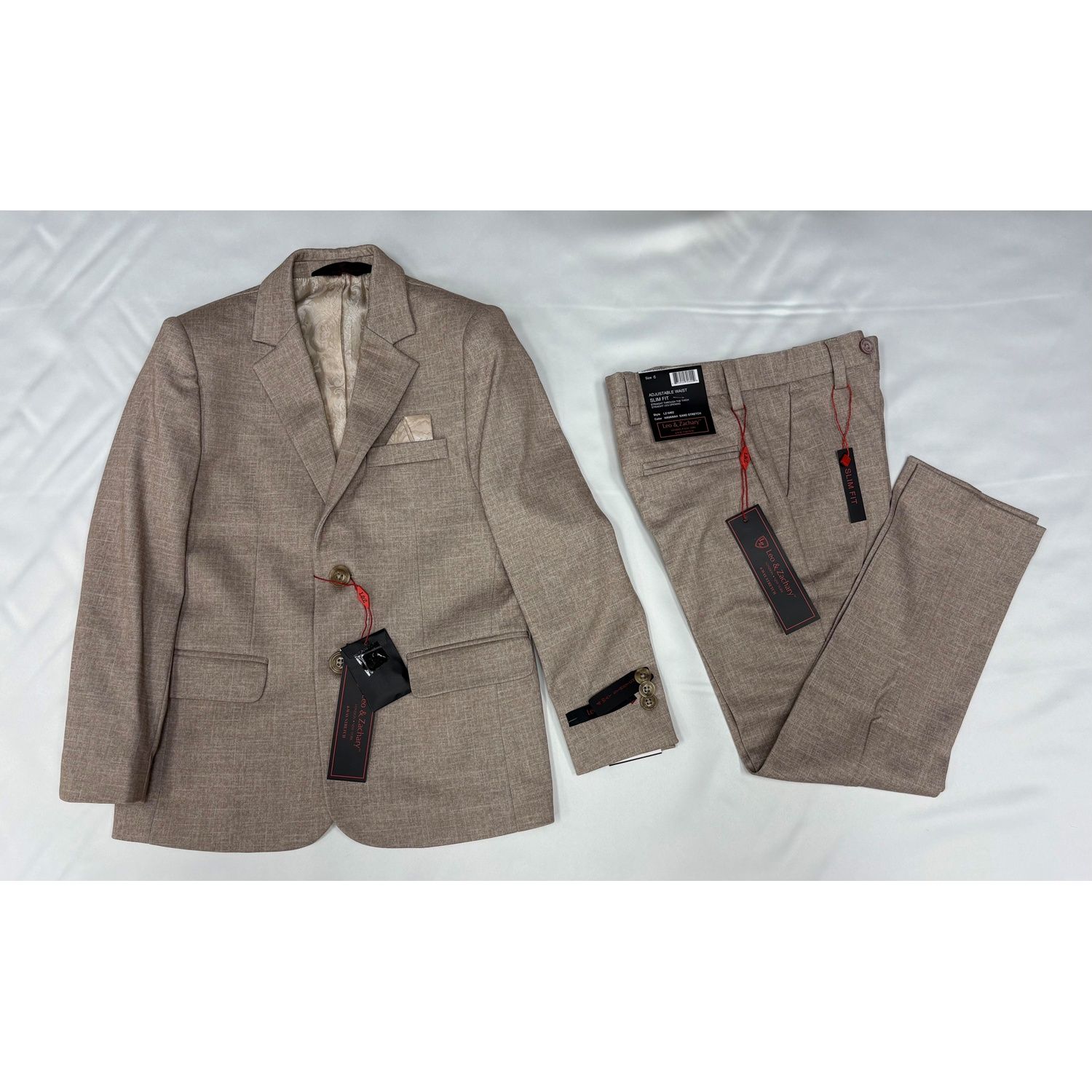 2PC HAVANAH SAND SUIT SLIM FIT / 5462-LZ5462