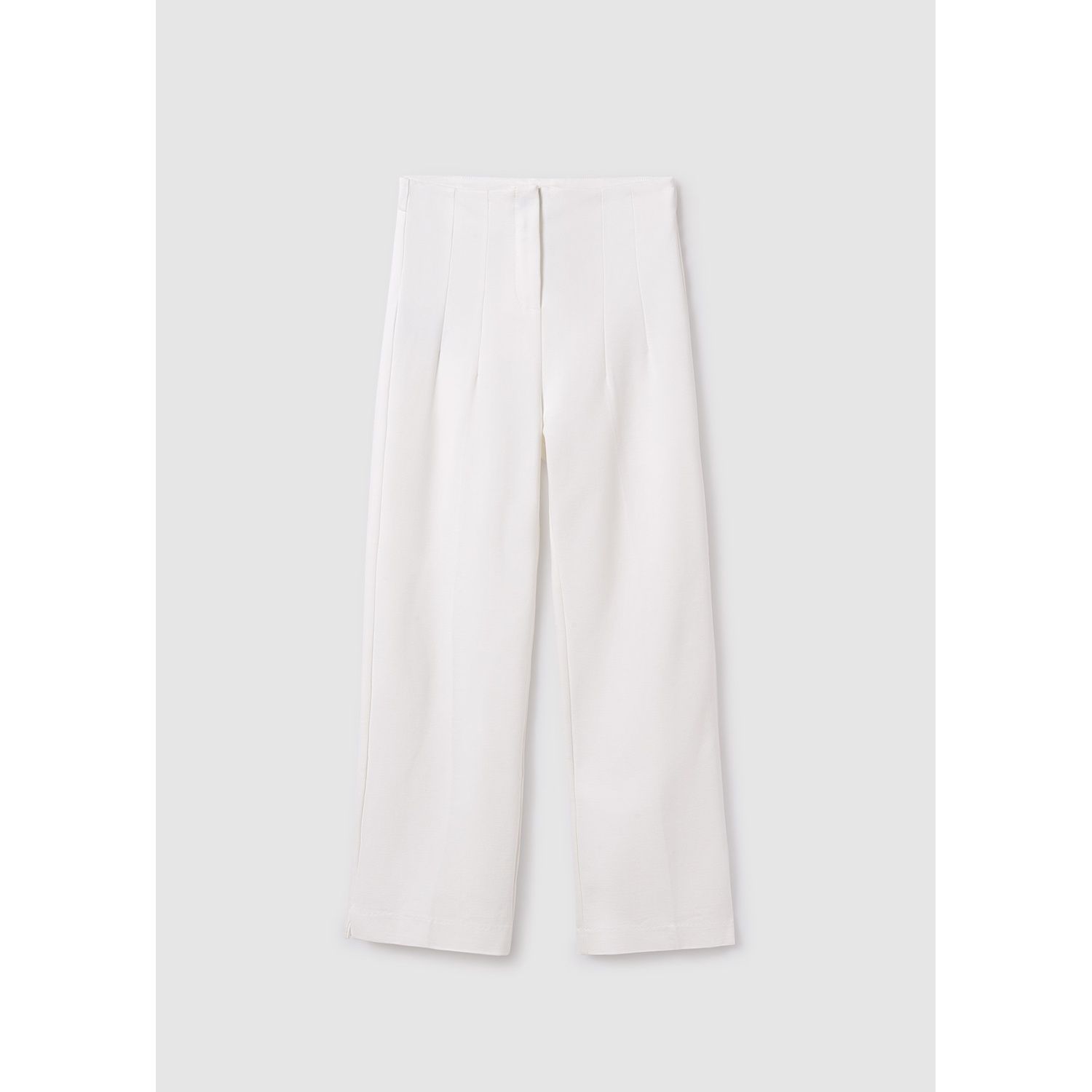 OFF WHITE LONG PANT STRETCH / 6532-086