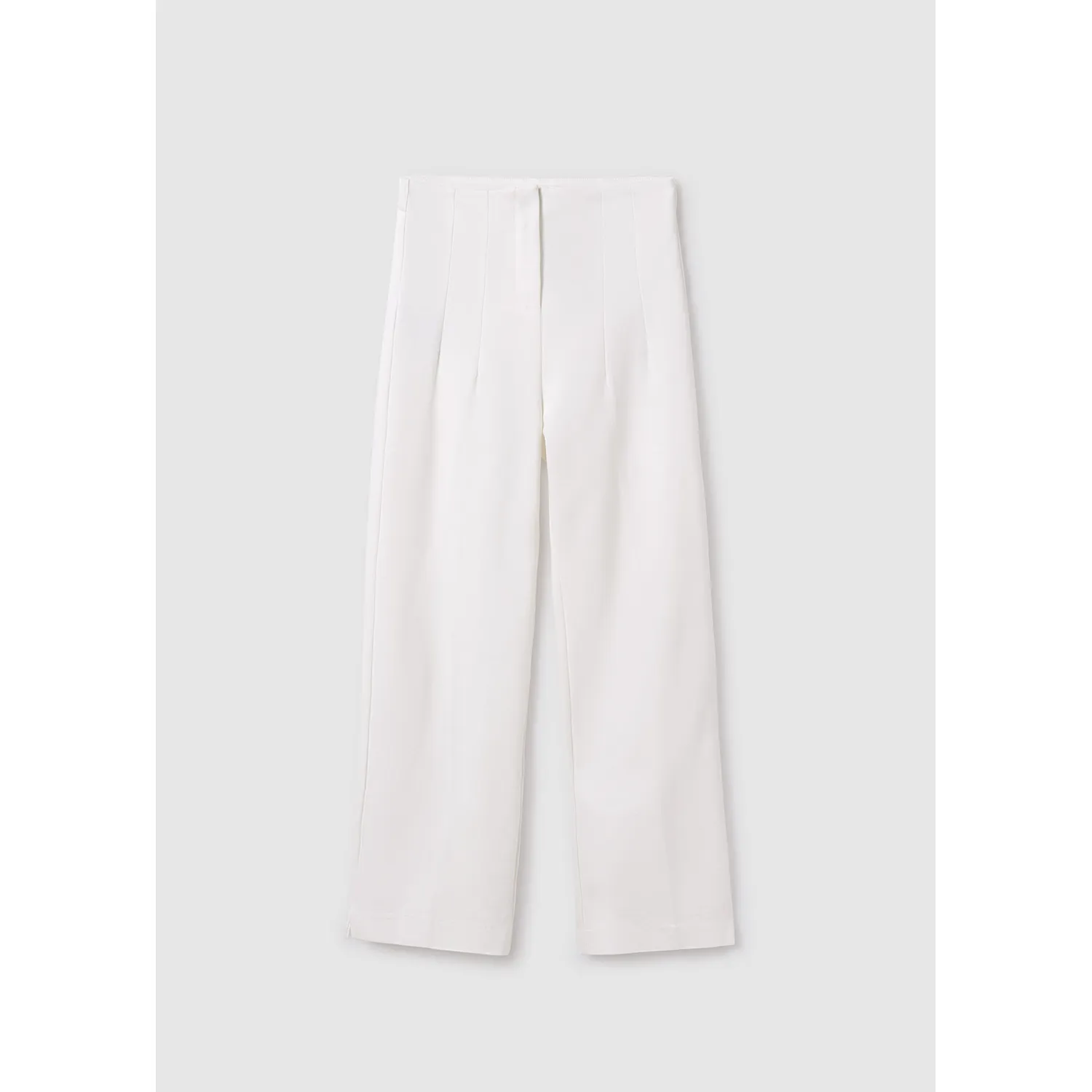 OFF WHITE LONG PANT STRETCH / 6532-086