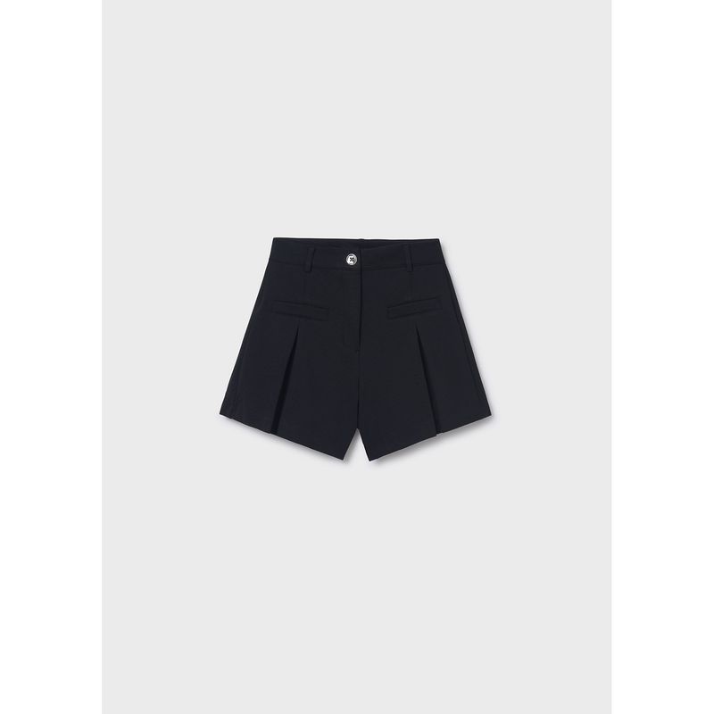 BLACK STRETCH SHORT / 6214-087