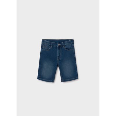DARK BLUE DENIM SHORTS SOFT / 6203-022