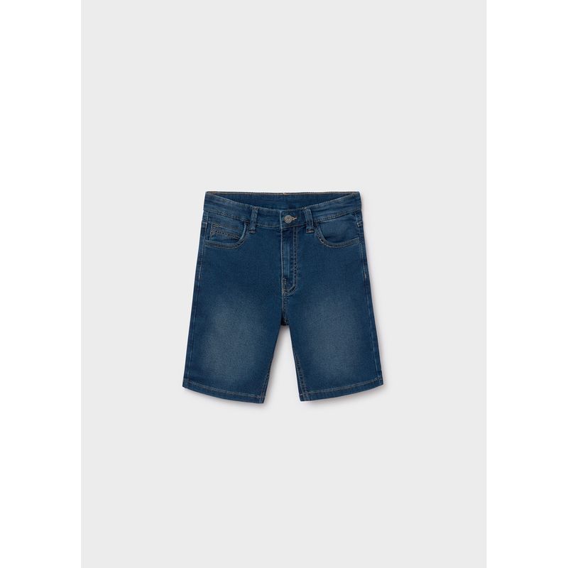 DARK BLUE DENIM SHORTS SOFT / 6203-022