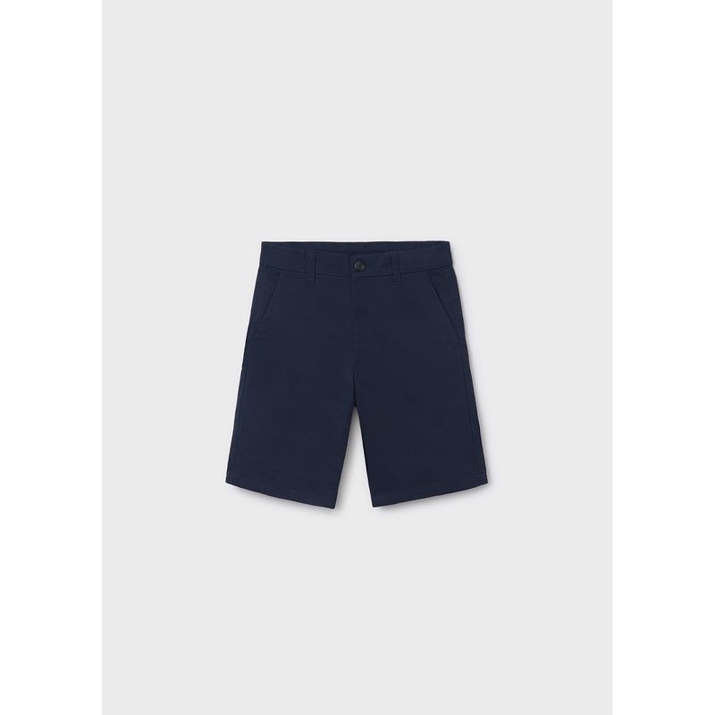 NAVY CHINO SHORTS / 242-088