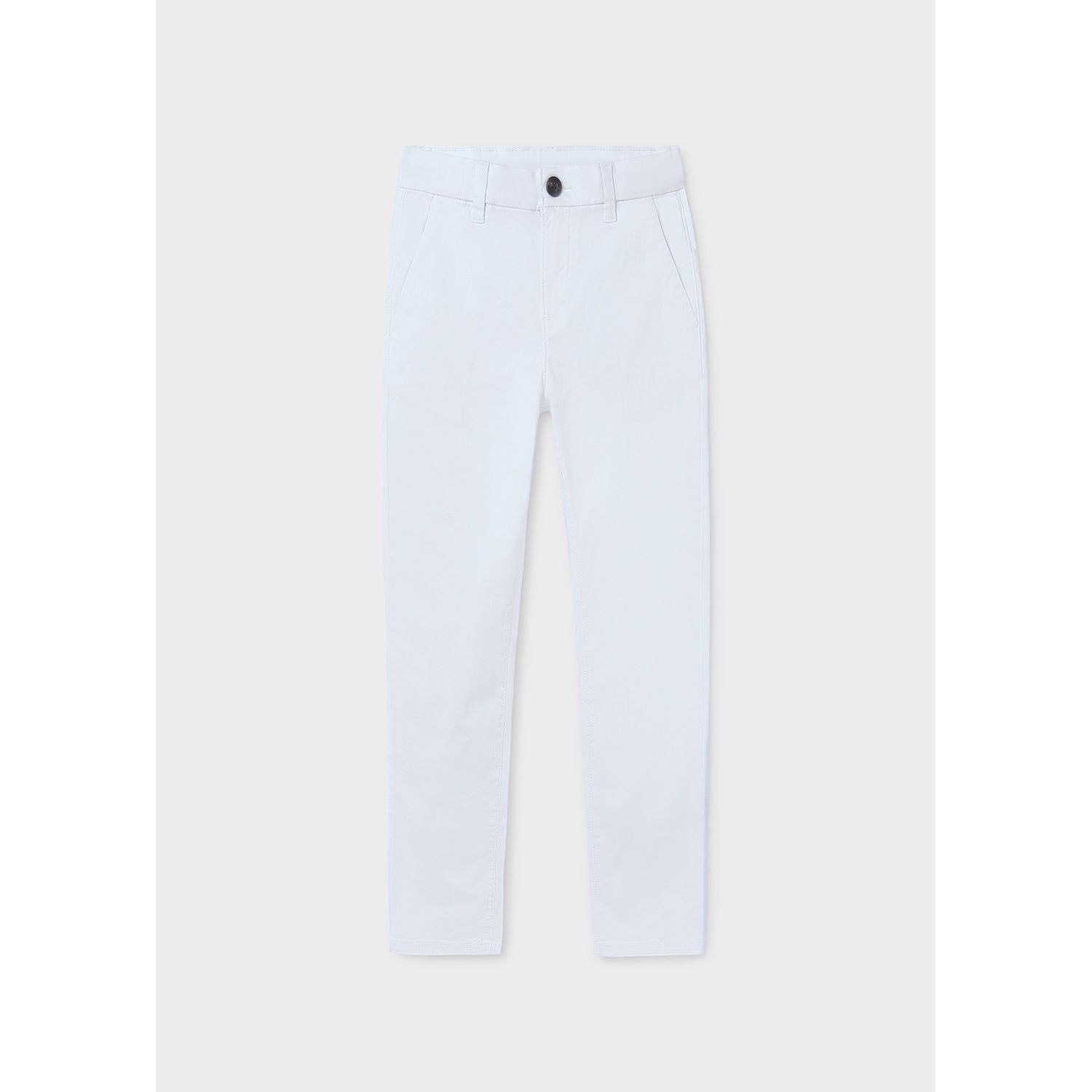 WHITE CHINO PANT SLIM FIT / 530-050